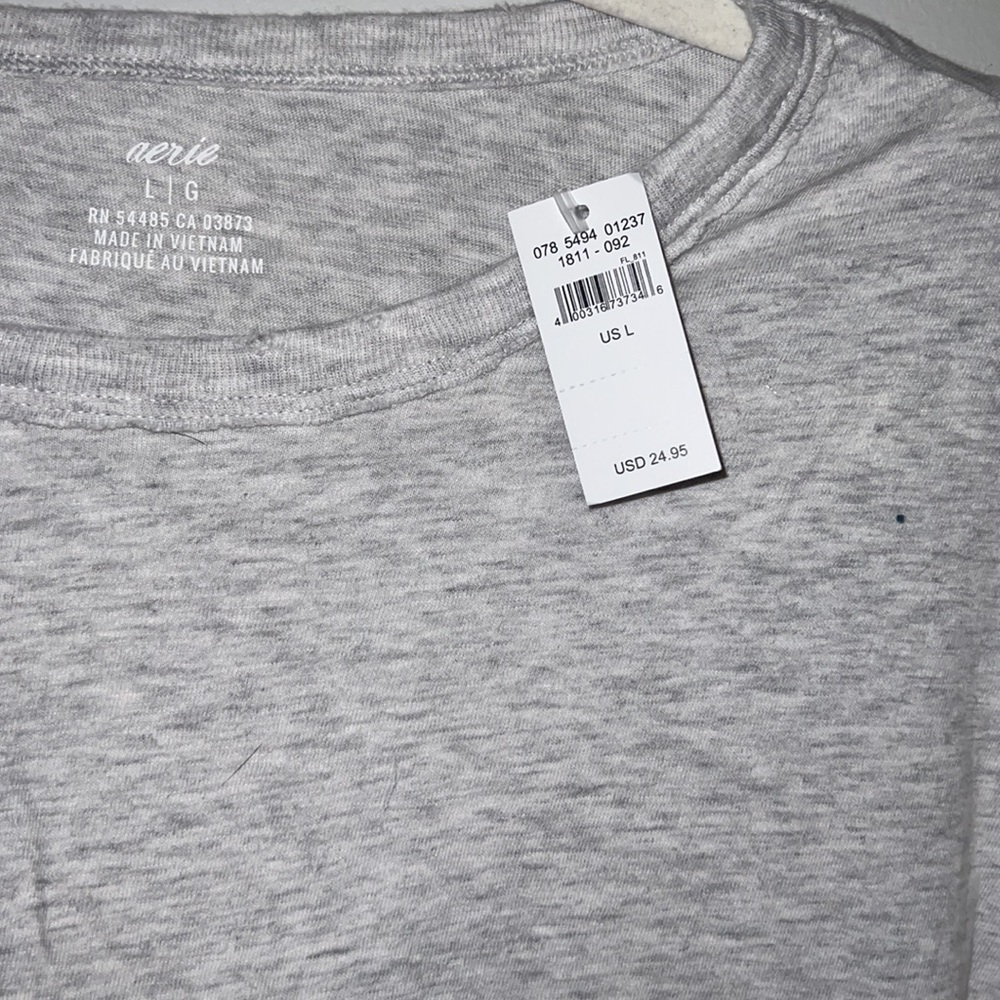 New Aerie Men’s Cotton T-Shirt - Picture 5 of 8